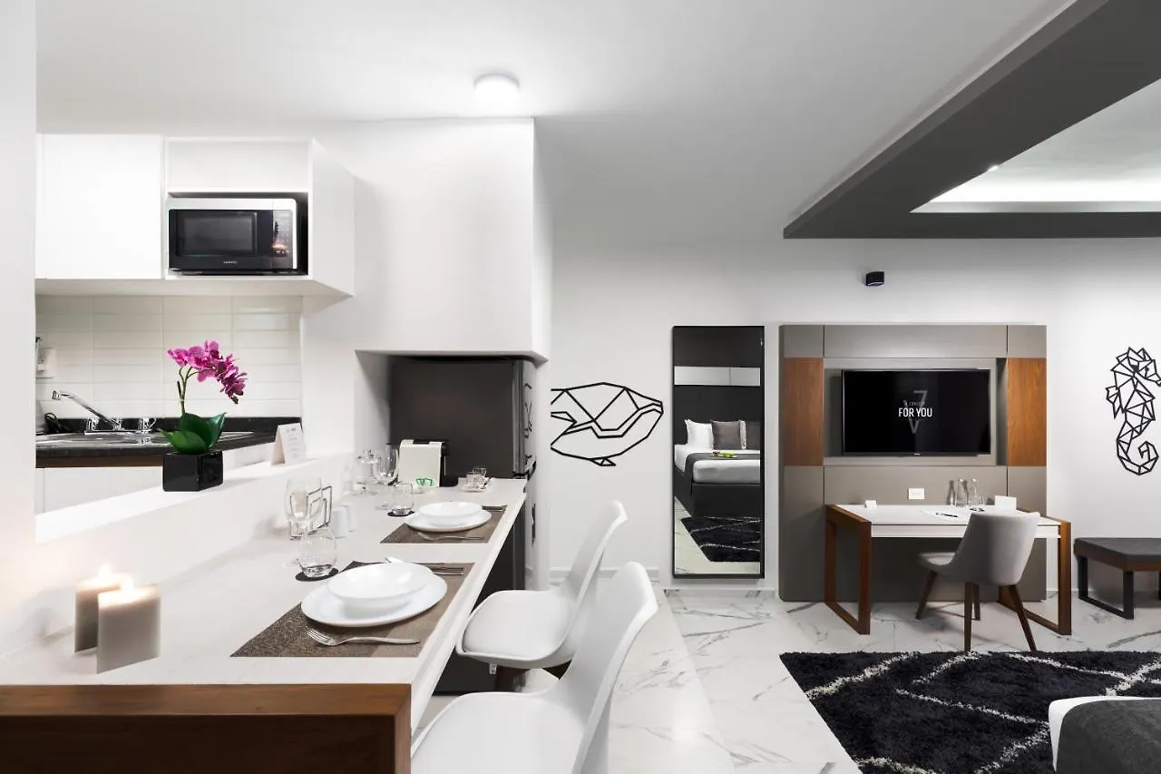 公寓式酒店 Seven Boutique Apartments 坎昆