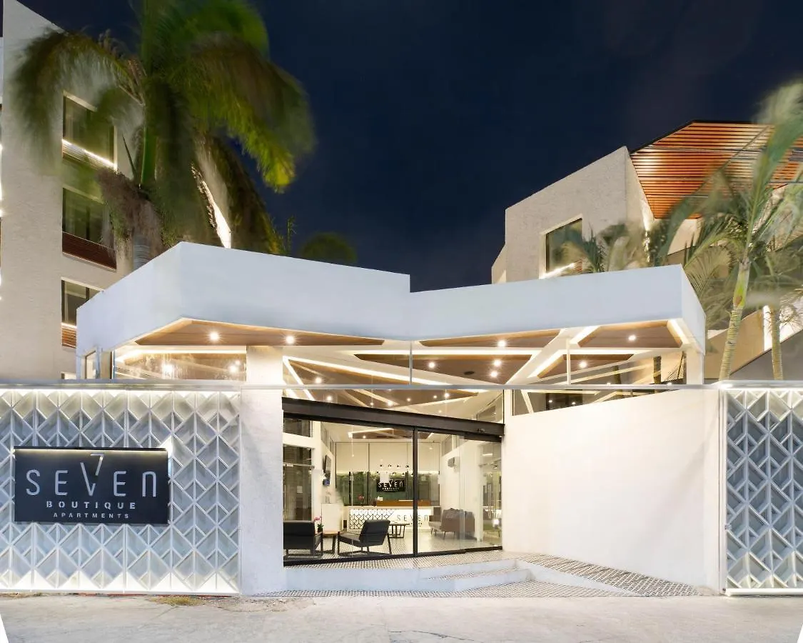 *** מלון דירות Seven Boutique Apartments קנקון מקסיקו